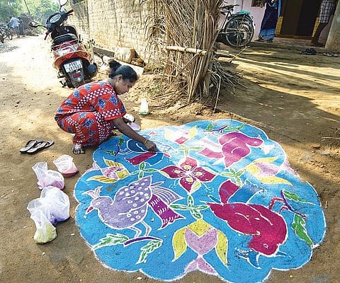கோலங்கள் பலவிதம்!