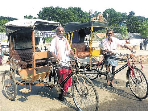‘என் பெயர் சைக்கிள் ரிக் ஷா’: கும்பகோணத்தில் ஓடிய 1,500-ல் எஞ்சியது 5 மட்டுமே!