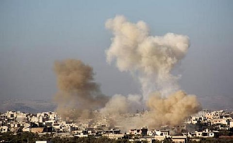 சிரியா: வான்வழித் தாக்குதலில் பொதுமக்கள் 22 பேர் பலி