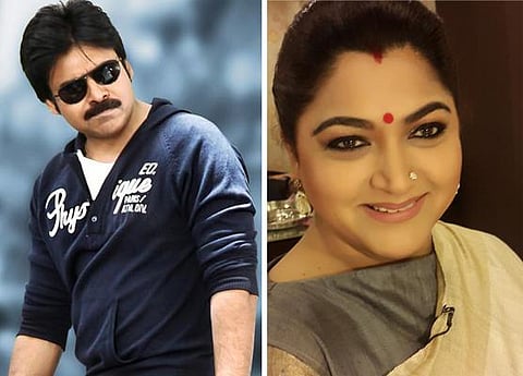 பவன்கல்யாண் படத்தில் முக்கிய கதாபாத்திரத்தில் குஷ்பு