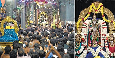 பார்த்தசாரதி கோயிலில் சொர்க்கவாசல் திறப்பு: ஆயிரக்கணக்கான பக்தர்கள் தரிசனம்