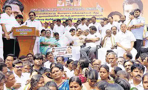 5 மாநில தேர்தல் முடிந்ததும் தமிழகத்தில் ராகுல் ஒரு வாரம் சுற்றுப்பயணம்: திருநாவுக்கரசர் தகவல்