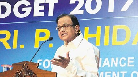 2017-18ம் ஆண்டுக்கான பட்ஜெட்டில் வேலைவாய்ப்பை உருவாக்கும் கொள்கைகள் இல்லை: முன்னாள் நிதியமைச்சர் ப.சிதம்பரம் கருத்து