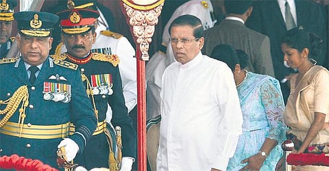 நல்லிணக்கத்தை ஏற்படுத்த நடவடிக்கை: 69-வது சுதந்திர தின விழாவில் இலங்கை அதிபர் உறுதி