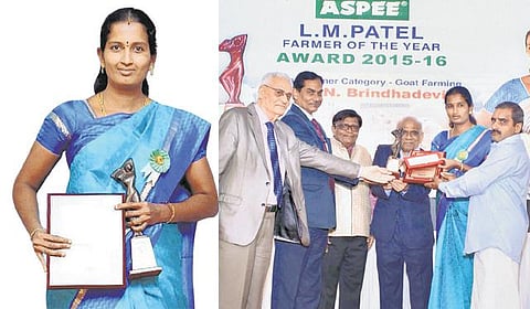 முகம் நூறு: ஆடு வளர்ப்பில் விருது வென்ற பட்டதாரி!