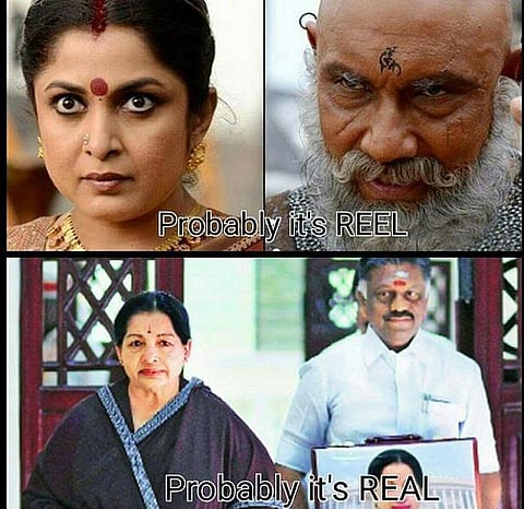 ஓபிஎஸ்... நேற்றும் இன்றும்: தெறிக்கவிட்ட மீம்கள்!