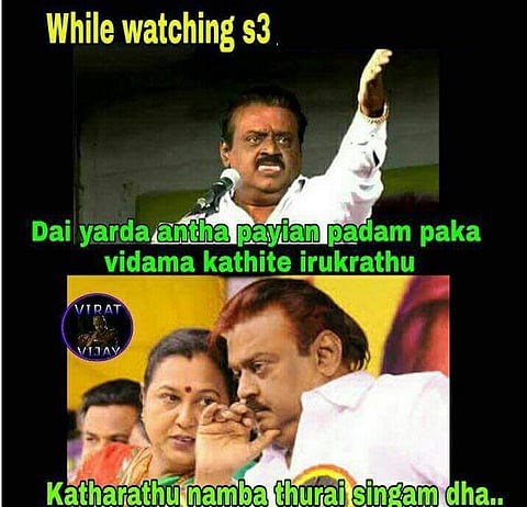 நெட்டிசன் நோட்ஸ்: சி3- சோட்டா பீமும் துரைசிங்கமும்!