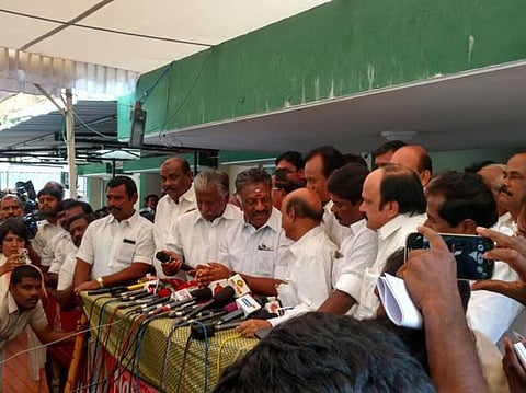 தர்மயுத்தம் தொடரும்: ஓ.பன்னீர்செல்வம் சூளுரை