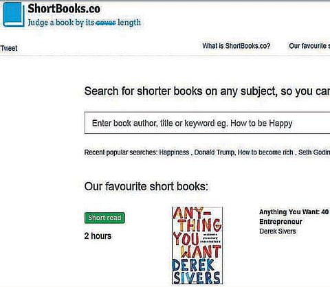 தளம் புதிது: சிறு புத்தகங்களைப் பரிந்துரைக்கும் இணையதளம்