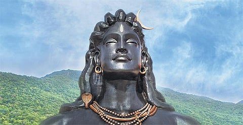 கோவையில் உள்ள ஈஷா யோகா மையத்தில் 112 அடி உயர ஆதியோகி சிவன் சிலை உலகிலேயே மிகப்பெரிய திருமுகம்: 24-ம் தேதி திறந்து வைக்கிறார் பிரதமர் மோடி