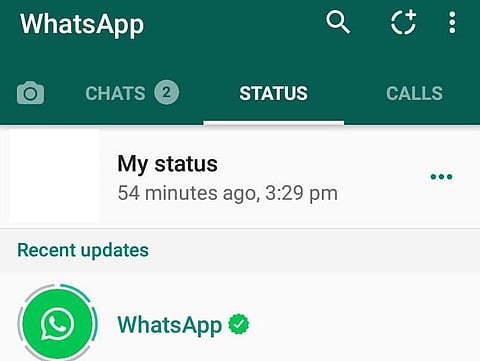 வாட்ஸ் அப்பில் எப்படி இருக்கிறது புதிய ஸ்டேட்டஸ் வசதி?
