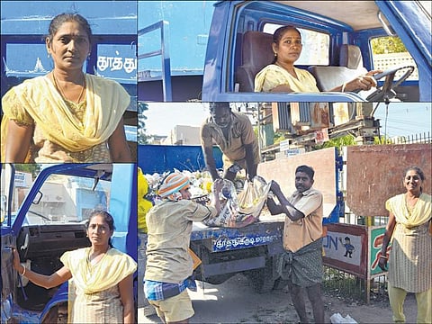 முகம் நூறு: குப்பை லாரி ஓட்டுவதில் பெருமையே!