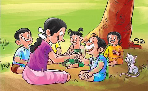 தினுசு தினுசா விளையாட்டு: பருப்பு கடை, மோர் கடை!