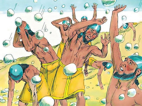 பைபிள் கதைகள் 41: சூரியனே அசையாது நில்!