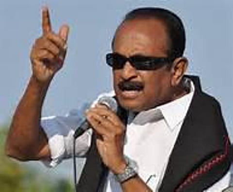 எரிவாயு திட்டத்தை திமுகதான் செயல்படுத்தியது: வைகோ குற்றச்சாட்டு