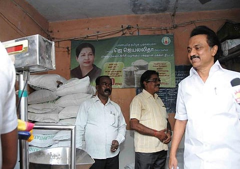 ரேஷன் கடைகள் முன் திமுக ஆர்ப்பாட்டம் நடத்தும்: ஸ்டாலின்