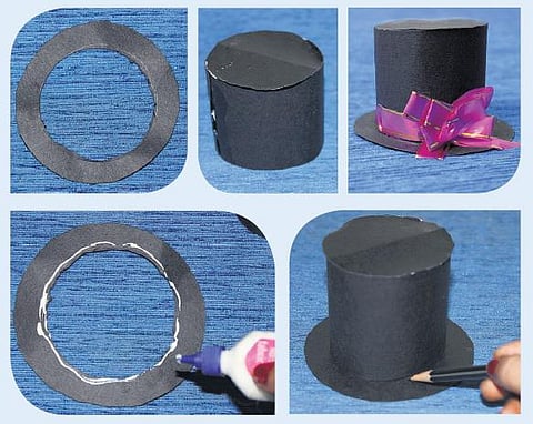 நீங்களே செய்யலாம்: அட்டைத் தொப்பி