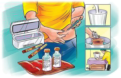 சந்தேகம் சரியா 26: இன்சுலின் ஊசி மருந்தை வெளியில் வைக்கலாமா?