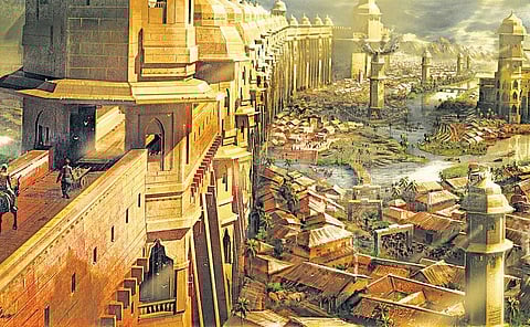 திரைக்குப் பின்னால்: காட்சிகளாக உயிர்பெற்ற ‘கான்செப்ட்’ ஓவியங்கள்