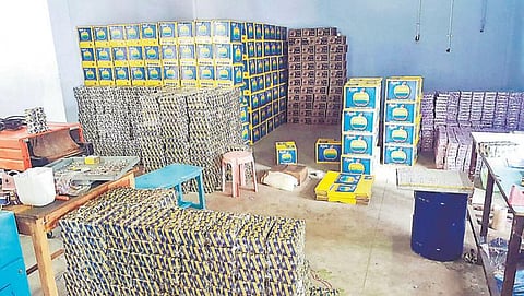 மூலப்பொருள்கள் விலை உயர்வை கண்டித்து சாத்தூரில் தீப்பெட்டி ஆலைகள் வேலைநிறுத்தம்