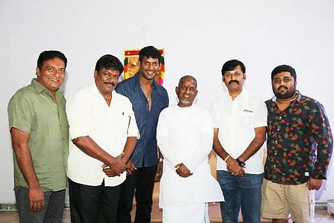 விரைவில் இந்திய திரையுலகம் சார்பில் இளையராஜாவை கவுரவப்படுத்தும் நிகழ்ச்சி: விஷால் தகவல்