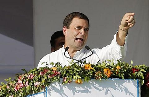 விவசாயக் கடன் தள்ளுபடி விவகாரத்தில் பாகுபாடு: பாஜக மீது ராகுல் விமர்சனம்