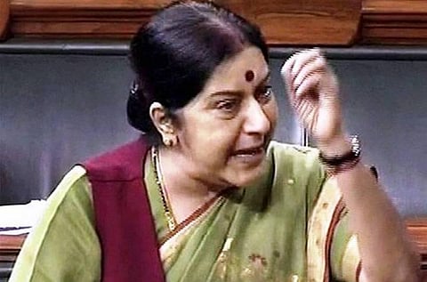 ஆப்பிரிக்க மாணவர்கள் மீதான தாக்குதலை நிறவெறி என்று கூறலாமா?- சுஷ்மா ஸ்வராஜ் வருத்தம்