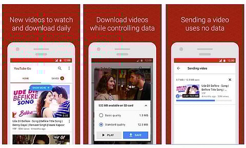 குறைந்த வேக இன்டர்நெட்டிலும் வேலை செய்யும் யுடியூப் கோ