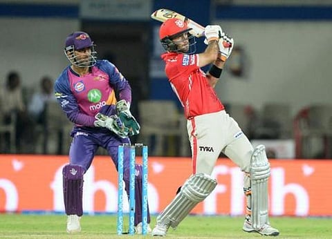 மேக்ஸ்வெல் அதிரடியில் புனேயை வீழ்த்தியது கிங்ஸ் லெவன் பஞ்சாப்