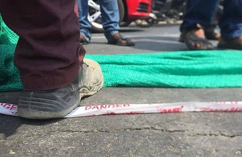 சென்னை அண்ணாசாலையில் ஏற்பட்ட விரிசல் சரிசெய்யப்பட்டது: போக்குவரத்து சீரானது