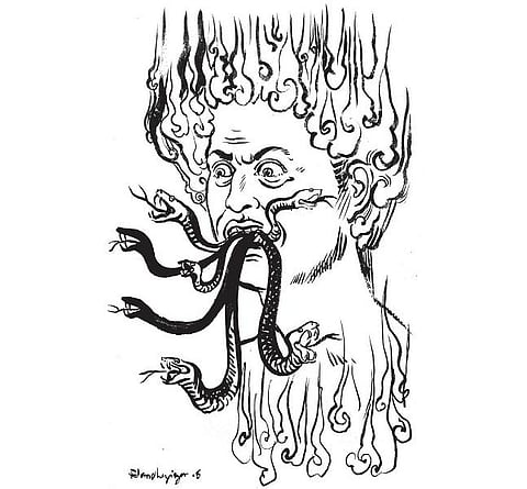 கடவுளின் நாக்கு 41: எச்சில் கோபம்!