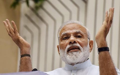 பிரதமர் விவாத கூட்டத்தில் மொபைல் போனுக்கு தடை ஏன்? - மோடி விளக்கம்