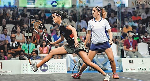 ஆசிய ஸ்குவாஷ் சாம்பியன்ஷிப்: வேலவன் செந்தில்குமார் அதிர்ச்சி தோல்வி