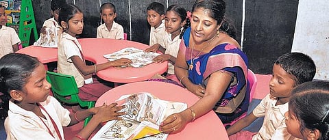 முகங்கள்: ஸ்மார்ட் ஆசிரியர் அன்னபூர்ணா!