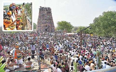 பிள்ளையார்பட்டி கற்பக விநாயகர் கோயிலில் கும்பாபிஷேகம்: லட்சக்கணக்கான பக்தர்கள் சுவாமி தரிசனம்