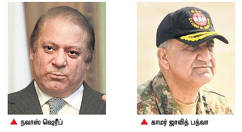 பாக். அரசு, ராணுவம் மீண்டும் மோதல்: பிரதமர் நவாஸ் ஷெரீப் அவசர ஆலோசனை