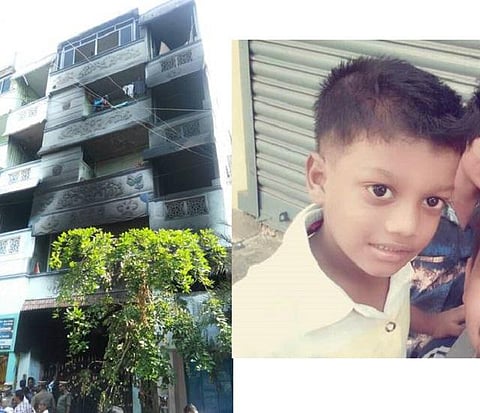 வடபழனி அடுக்குமாடி குடியிருப்பில் தீ: ஒரே குடும்பத்தை சேர்ந்த 4 பேர் மூச்சுத் திணறி பலி - 8 பேருக்கு தீக்காயம்