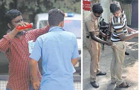 நீட் சோதனை சர்ச்சை: போராட்டத்தில் ஈடுபட்ட மாணவர் அமைப்பினர் சென்னையில் கைது