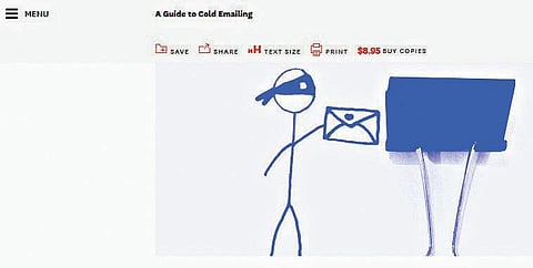 அறிமுகமில்லாதவருக்கு மின்னஞ்சல் அனுப்பலாமா?