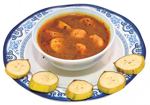 முக்கனி விருந்து: வாழைப்பழ சொஜ்ஜி