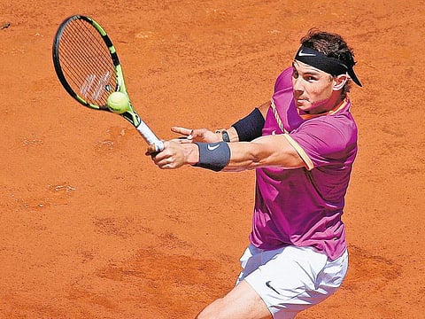 ரோம் மாஸ்டர்ஸ் டென்னிஸ் 3-வது சுற்றில் ரபேல் நடால்; மகளிர் பிரிவில் கெர்பர் அதிர்ச்சி தோல்வி