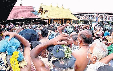 சபரிமலை கோயில் வருவாய் ரூ.244 கோடி