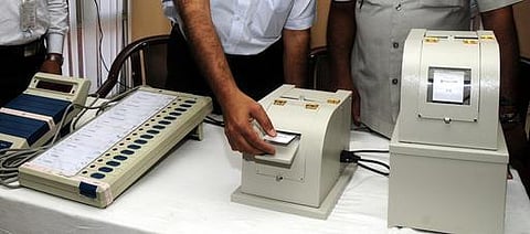 மின்னணு வாக்குப்பதிவு இயந்திர சவாலை ஜூன் 3 முதல் எதிர்கொள்ளத் தயார்: தேர்தல் ஆணையம்