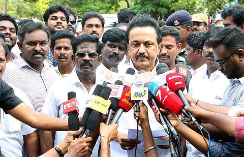 திமுகவின் மக்கள் நலப் பணிகளை விமர்சிப்பதா?- ஸ்டாலின் காட்டம்