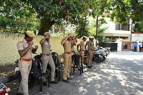 நடிகர் ரஜினி வீட்டுக்கு போலீஸ் பாதுகாப்பு