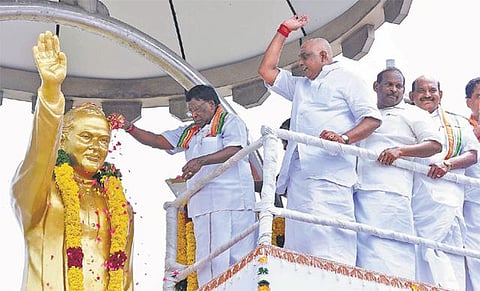 எதிர்க்கட்சி தலைவர்களை திட்டமிட்டு பாஜக பழிவாங்குகிறது: முதல்வர் நாராயணசாமி குற்றச்சாட்டு