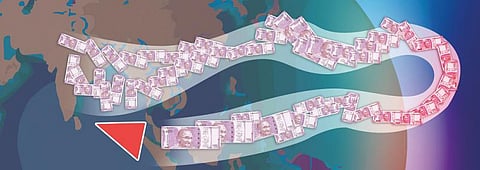 பணத்தில் இத்தனை நிறங்களா?