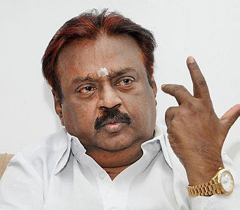 தமிழகத்தில் நெல் உற்பத்தி 85 சதவீதம் வீழ்ச்சி: உற்பத்தியை அதிகரிக்க ஆக்கபூர்வ நடவடிக்கை தேவை - அரசுக்கு விஜயகாந்த் வலியுறுத்தல்