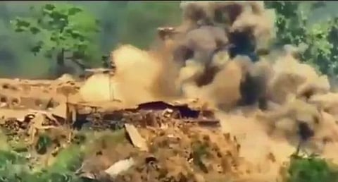 இந்திய நிலைகள் மீது தாக்குதல்: வீடியோ வெளியிட்டது பாகிஸ்தான்