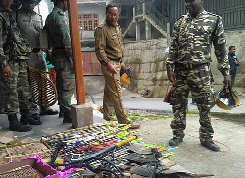 டார்ஜிலிங் போராட்டம்: ஜிஜேஎம் தலைவர் வீட்டில் சோதனை, ஆயுதங்கள் பறிமுதல்